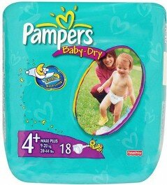 Pampers Baby Dry Maxi Plus
