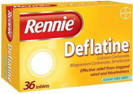 Rennie Deflatine Tablets 36 pack