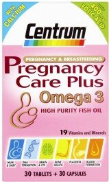 Centrum Pregnancy Care +Omega3 30