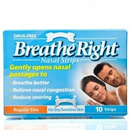 Breathe Right Nasal Strips Clear Regular 10