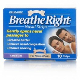 Breathe Right Nasal Strips Natural Large 10 