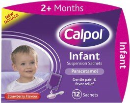 Calpol Infant Sachets Original 12x5ml 
