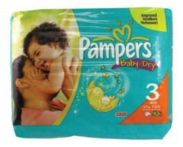 Pampers Baby Dry Midi