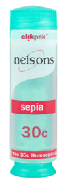 Nelsons Sepia 30C Clikpak 84 Tablets