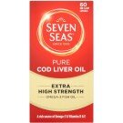 Seven Seas Extra High Strength Pure Cod Liver Oil With Omega 3 Capsules 60