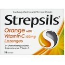 Strepsils Lozenges Orange and VitaminC 36 
