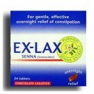 Ex Lax Laxative Chocolate 24 pack