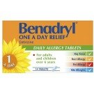 Benadryl One-A-Day Tablets 14