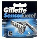 Gillette Sensor Excel Cartridges 5 