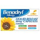 Benadryl Allergy Liquid Relief Capsules 7 pack