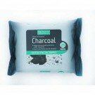 Beauty Formulas Charcoal Detox Facial Wipes x 25