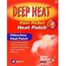 Deep Heat Patches 4 pack