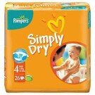 Pampers Simply Dry Maxi 26