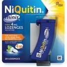 Niquitin Minis Lozenges Mint 4mg 20 Pack