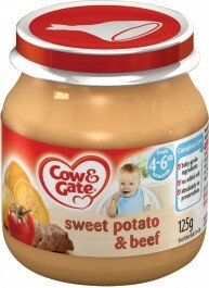 Cow & Gate Sweet Potato and Beef 125g