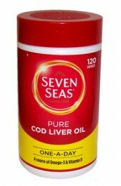 Seven Seas One A Day Pure Cod Liver Oil Capsules 120